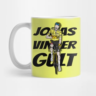 Jonas Vinder Gult Champion Tour de France 2022 - Yellow jersey Mug